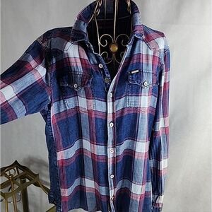 S/P Buffalo David Bitton Plaid Button-down Shirt